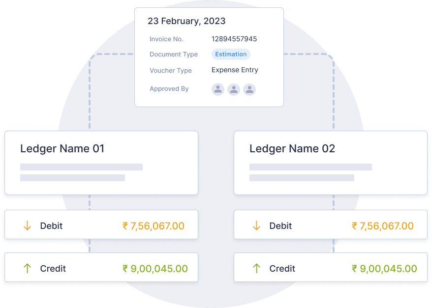 record and track all financial transactions with ledger report