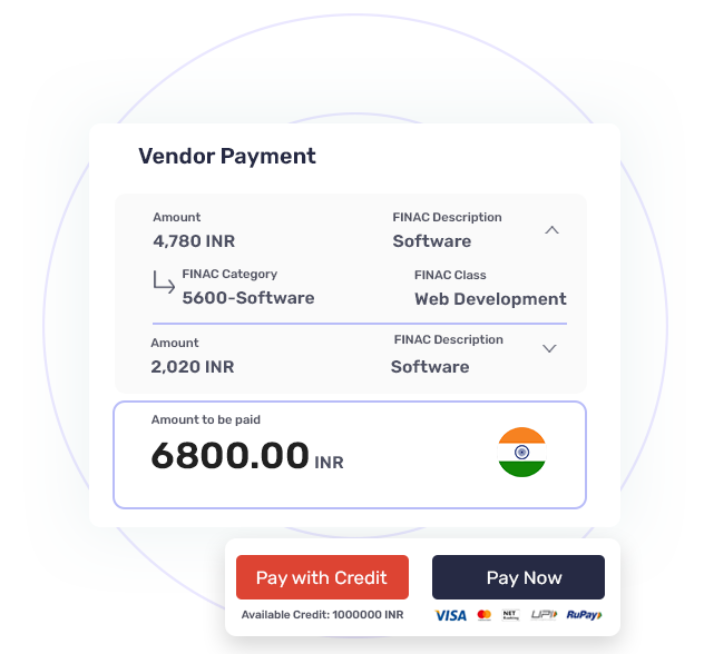 Finac Vendor Payments